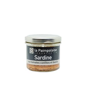 Sardine aux tomates confites et basilic