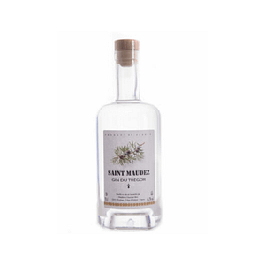 Gin fabriqué artisanalement en Bretagne. Distillé à Pleubian.
