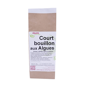 Sachet de court bouillon aux algues brunes de Bretagne