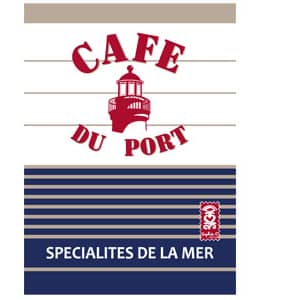 Torchon "café du port"