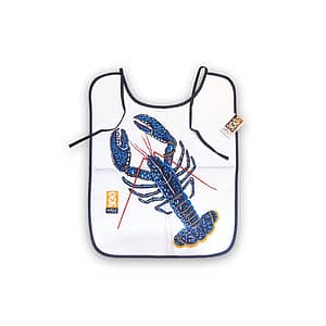 bavoir adulte pour déguster les plateaux de fruits de mer