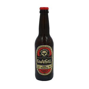 La bière rouzig de la brasserie Kanarfoll de Perros-Guirec