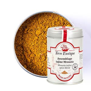 Assemblage d'épices pour la préparation de tajine.