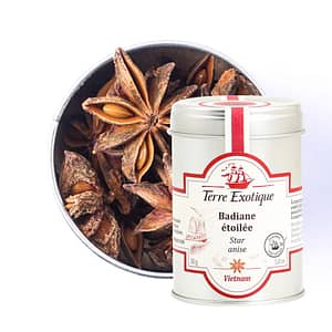 Badiane étoilée de la marque Terre Exotique vendue Chez Ty Kouign.